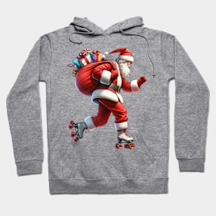 Santa Delivering Gifts Hoodie